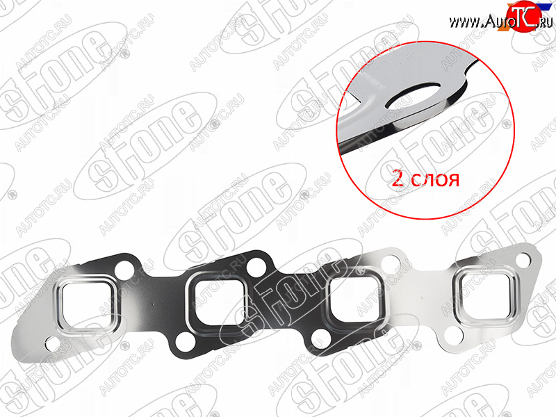399 р. Прокладка выпускного коллектора NISSAN PATHFINDERNAVARANP300X-TRAIL YD22ETIYD25DDTI STONE JB-02771  с доставкой в г. Вологда