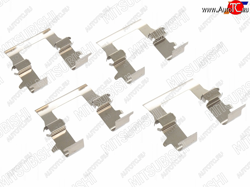 1 499 р. Комплект монтажный тормозных колодок FR MITSUBISHI AIRTREKOUTLANDERCOLTLANCERGALANTPAJERO MITSUBISHI MR389599  с доставкой в г. Вологда