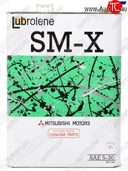4 899 р. Масло моторное MITSUBISHI (металлическая канистра) SM-X 5W-30 4Л                                     MITSUBISHI MZ102565  с доставкой в г. Вологда