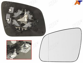 Полотно зеркала Mercedes-Benz C-Class 07-11 (Слева Обогрев асферическое) SAT ST-121-0037