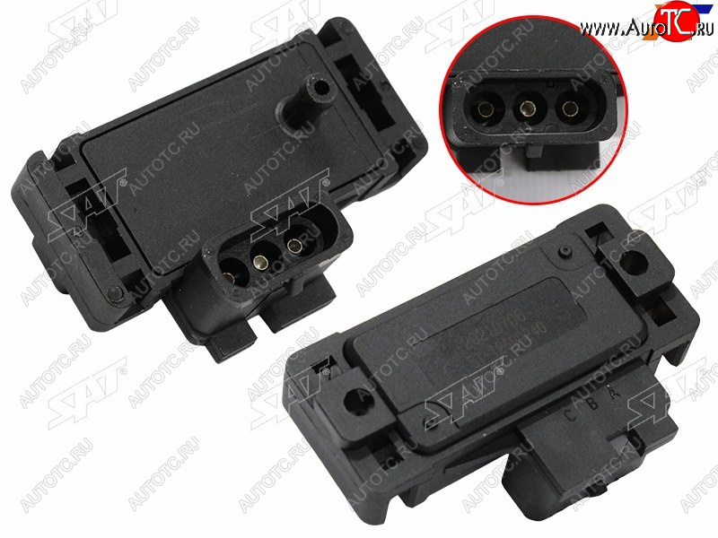 669 р. Датчик абсолютного давления воздуха OPEL ASTRACORSAVECTRADAEWOO NexiaEsperoCHEVROLET Lanos T100 SAT ST-12569240  с доставкой в г. Вологда