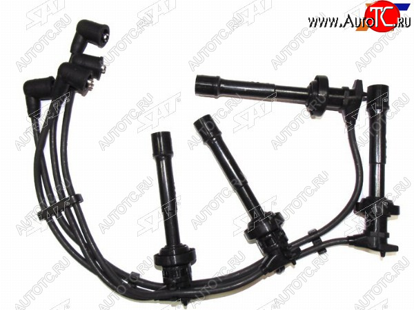 2 069 р. Провода высоковольтные NISSAN ALMERA/SUNNY B15/N15/Y10/Y11/P11 96-SR20DE/GA16DE (кругл. резин.) SAT ST-22440-2J210, st224402j210 SAT ST-22440-2J210  с доставкой в г. Вологда