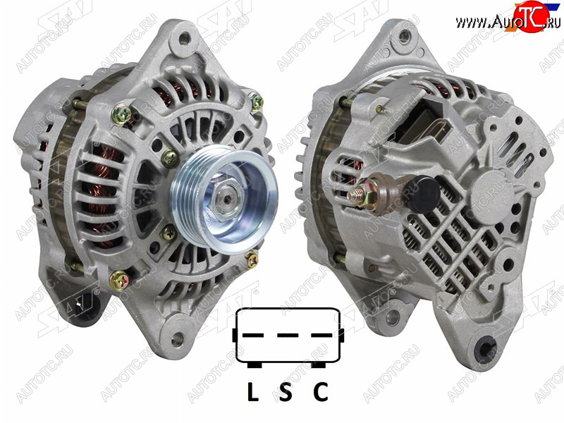 10 499 р. Генератор SUBARU FORESTER SF 9702SG 02-07IMPREZA GD GG SAT ST-23700-AA450  с доставкой в г. Вологда