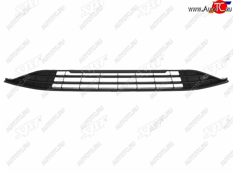 1 349 р. Нижняя решетка переднего бампера SAT Volkswagen Polo Mk6 лифтбек (2020-2022)  с доставкой в г. Вологда