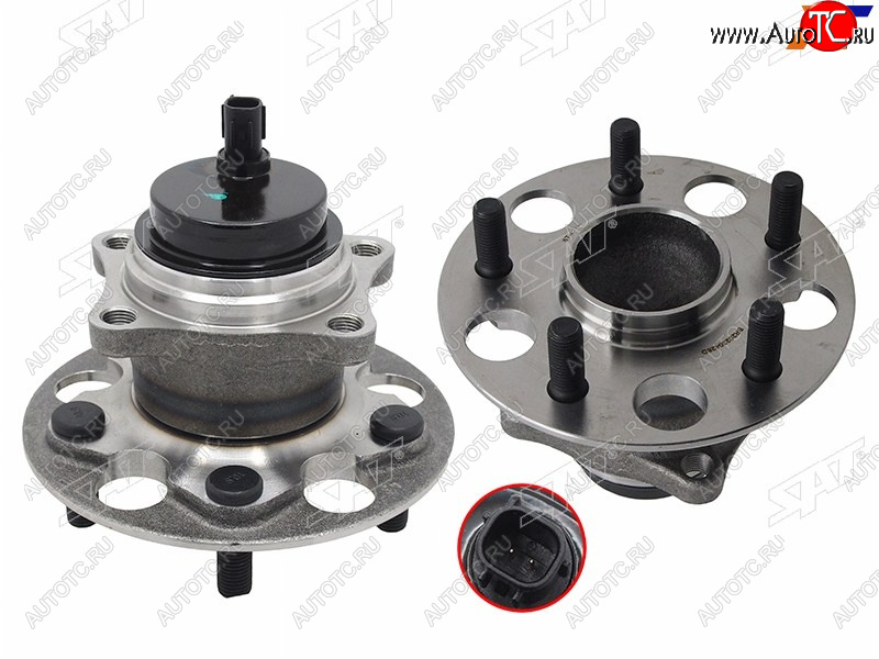 3 489 р. Ступичный узел задн. TOYOTA C-HR SAT ST-42450-10020  с доставкой в г. Вологда