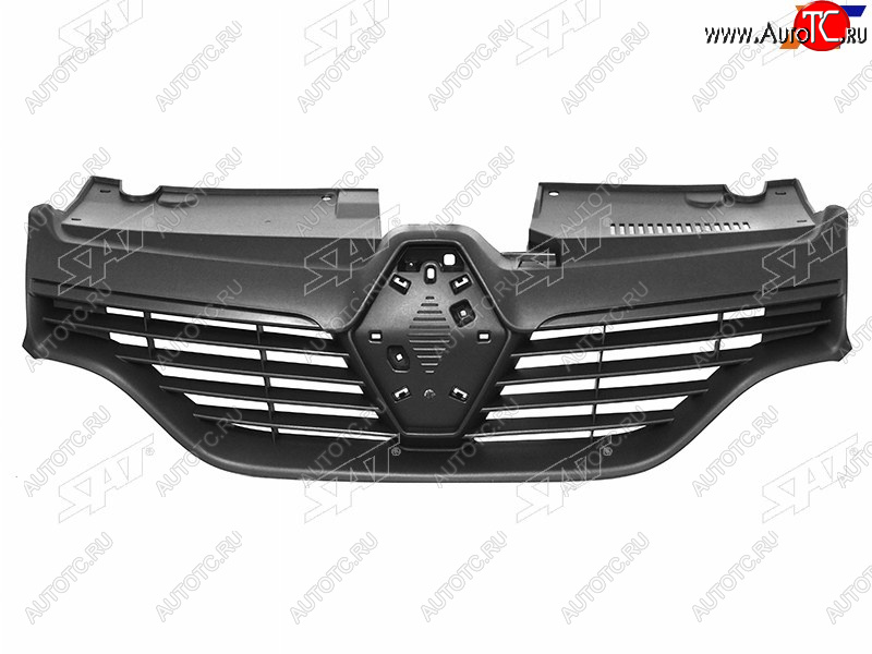 2 069 р. Решетка радиатора SAT Renault Logan 2 дорестайлинг (2014-2018) (неокрашенная)  с доставкой в г. Вологда