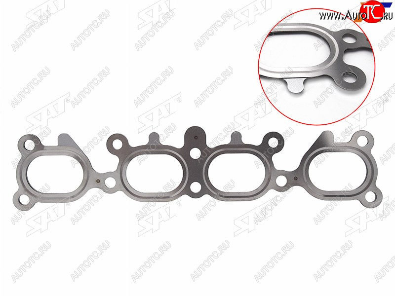 329 р. Прокладка выпускного коллектора MAZDA CAPELLAPREMACY FPFS 98- Металл SAT ST-FS01-13-460A  с доставкой в г. Вологда