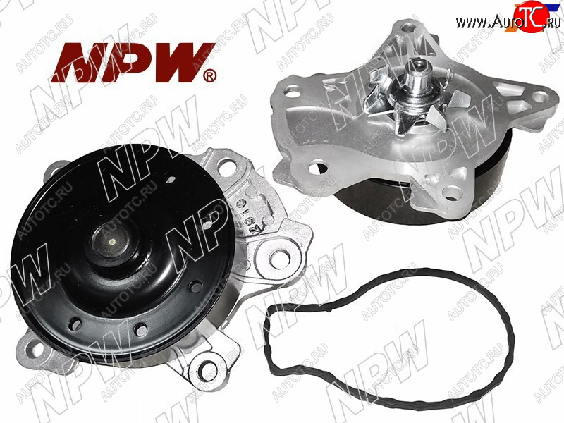3 699 р. Насос водяного охлаждения TOYOTA 13ZRFE 07- (с прокладкой) NPW T-160  с доставкой в г. Вологда
