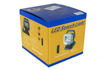 8 029 р. Фара-искатель 12V 50W LED с дистанционным управлением, черный (200х240х200мм) China ch001-bl  с доставкой в г. Вологда. Увеличить фотографию 6