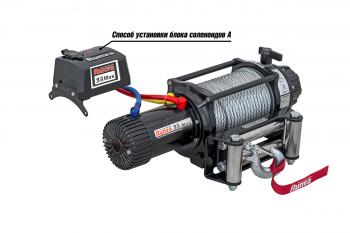 69 999 р. Лебёдка автомобильная электрическая 12V Runva 9500 lbs 4350 кг MAX влагозащищенная, стальной трос (228:1) RUNVA ewb9500maxs  с доставкой в г. Вологда. Увеличить фотографию 13