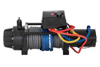 86 929 р. Лебёдка автомобильная электрическая 12V Runva 9500 lbs 4350 кг MAX влагозащищенная, синтетический трос RUNVA ewb9500maxssr  с доставкой в г. Вологда. Увеличить фотографию 9