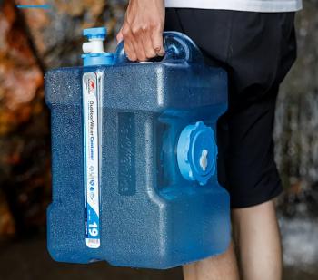 2 329 р. Канистра Naturehike для воды, 19 л., прозрачная Naturehike nh18s018-t-19l  с доставкой в г. Вологда. Увеличить фотографию 9