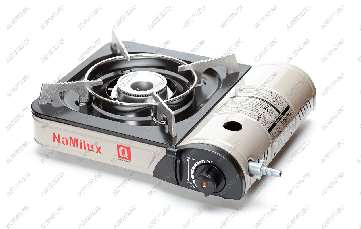 2 459 р. Плита газовая NaMilux NA-P3315PF (161PF2W) (с переходником) NaMilux na-p3315pf  с доставкой в г. Вологда