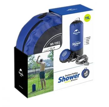 3 899 р. Душ кемпинговый Naturehike с ножным насосом Naturehike nh17l101-d-b  с доставкой в г. Вологда. Увеличить фотографию 6