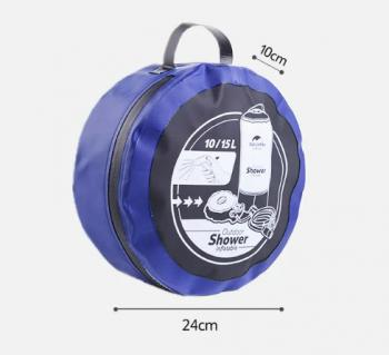 3 899 р. Душ кемпинговый Naturehike с ножным насосом Naturehike nh17l101-d-b  с доставкой в г. Вологда. Увеличить фотографию 5
