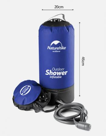 3 899 р. Душ кемпинговый Naturehike с ножным насосом Naturehike nh17l101-d-b  с доставкой в г. Вологда. Увеличить фотографию 2
