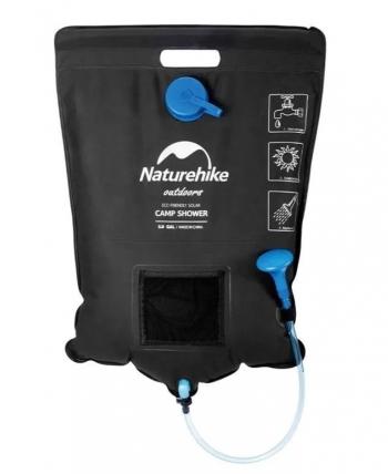 2 569 р. Душ кемпинговый Naturehike переносной, 20 л, ПВХ Naturehike nh21sj032-b  с доставкой в г. Вологда. Увеличить фотографию 1