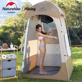 2 569 р. Душ кемпинговый Naturehike переносной, 20 л, ПВХ Naturehike nh21sj032-b  с доставкой в г. Вологда. Увеличить фотографию 5