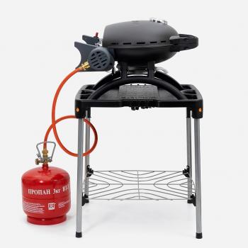 40 899 р. Гриль газовый O-GRILL 500MT bicolor черный-кремовый, с термометром (в комплекте адаптер тип А) O-GRILL 500mt_cream  с доставкой в г. Вологда. Увеличить фотографию 17