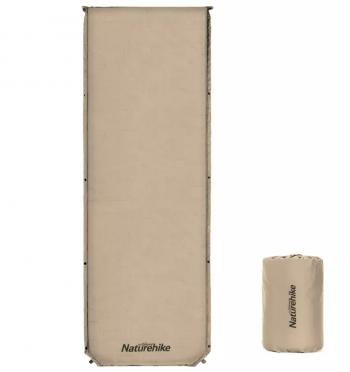 4 649 р. Коврик самонадувающийся Naturehike, 200х63х5 см, хаки Naturehike nh20dz003-kh  с доставкой в г. Вологда. Увеличить фотографию 1