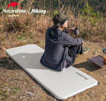7 449 р. Коврик самонадувающийся Naturehike, 200x65x3 см, синий Naturehike nh21fcd10-bl  с доставкой в г. Вологда. Увеличить фотографию 3