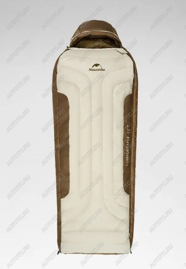 43 999 р. Мешок спальный Naturehike XR1500, 226х85 см, (правый) (ТК: -25C), бежево-коричневый Naturehike cnh22sd007-xr1500red  с доставкой в г. Вологда