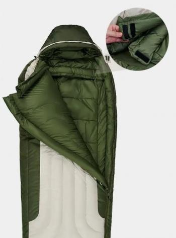 32 979 р. Мешок спальный Naturehike XR750, 226х85 см, (правый) (ТК: -12C), бежево-зелёный Naturehike cnh22sd007-xr750dgr  с доставкой в г. Вологда. Увеличить фотографию 4