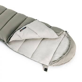 4 989 р. Мешок спальный Naturehike Envelope M400, (190+30)х80 см, (левый) (ТК: +1C), зеленый Naturehike nh20msd02-grm400-l  с доставкой в г. Вологда. Увеличить фотографию 2