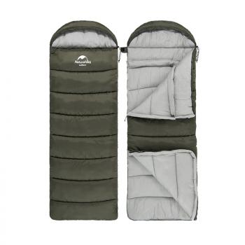 3 459 р. Мешок спальный Naturehike U150, 220х75 см, (ТК: +11C), (левый), голубой Naturehike nh20msd07-b150-l  с доставкой в г. Вологда. Увеличить фотографию 5