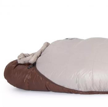 27 459 р. Мешок спальный Naturehike SnowBird, 220х85 см, XL (1090G), (правый) (ТК: -7C), серыйкоричневый Naturehike nh20yd001-sbr1090  с доставкой в г. Вологда. Увеличить фотографию 4