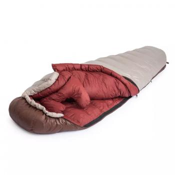 23 959 р. Мешок спальный Naturehike SnowBird, 220х85 см, XL (800G), (правый) (ТК: -3C), серыйкоричневый Naturehike nh20yd001-sbr800  с доставкой в г. Вологда. Увеличить фотографию 2