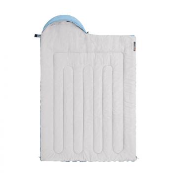 4 169 р. Мешок спальный Naturehike Envelope Down L 250, (190+30)x75 см, (левый) (ТК: +9C), серый Naturehike nh21msd07-gl250-l  с доставкой в г. Вологда. Увеличить фотографию 2