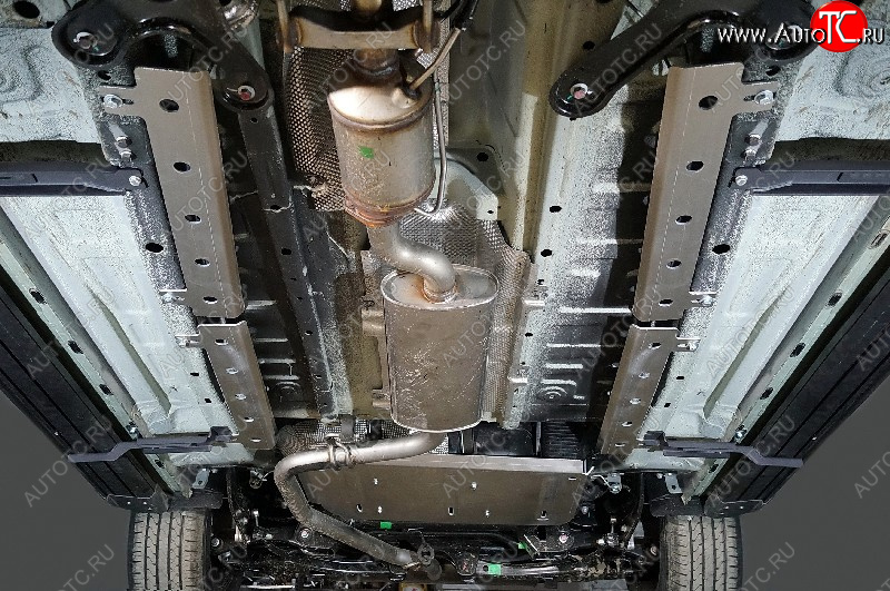 5 999 р. Защита топливной магистрали (2.0L 4WD)(комплект 4 шт) ТСС Тюнинг JAECOO J7 (2023-2025) (алюминий 4 мм)  с доставкой в г. Вологда