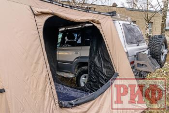 28 029 р. Стенки к автомобильной маркизе РИФ 2,13Х2.5 м Black Out РИФ rifan5306-2025v  с доставкой в г. Вологда. Увеличить фотографию 11