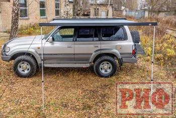 29 499 р. Маркиза автомобильная РИФ 2,13х2,5 м полуавтомат (винил) темно-серая РИФ rif5306-2025v  с доставкой в г. Вологда. Увеличить фотографию 21