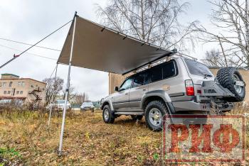 29 499 р. Маркиза автомобильная РИФ 2,13х2,5 м полуавтомат (винил) темно-серая РИФ rif5306-2025v  с доставкой в г. Вологда. Увеличить фотографию 20