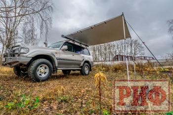 29 499 р. Маркиза автомобильная РИФ 2,13х2,5 м полуавтомат (винил) темно-серая РИФ rif5306-2025v  с доставкой в г. Вологда. Увеличить фотографию 17