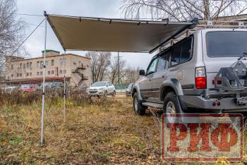 29 499 р. Маркиза автомобильная РИФ 2,13х2,5 м полуавтомат (винил) темно-серая РИФ rif5306-2025v  с доставкой в г. Вологда. Увеличить фотографию 5