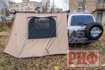 25 389 р. Стенки к автомобильной маркизе РИФ 2.0Х2.5 м Black Out РИФ rifan5306-2025c  с доставкой в г. Вологда. Увеличить фотографию 8