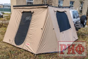 25 389 р. Стенки к автомобильной маркизе РИФ 2.0Х2.5 м Black Out РИФ rifan5306-2025c  с доставкой в г. Вологда. Увеличить фотографию 7