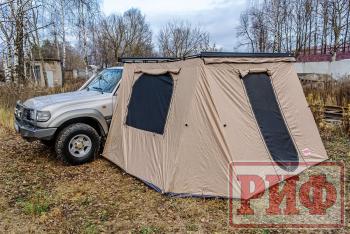 25 389 р. Стенки к автомобильной маркизе РИФ 2.0Х2.5 м Black Out РИФ rifan5306-2025c  с доставкой в г. Вологда. Увеличить фотографию 5