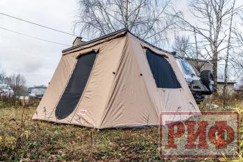 25 389 р. Стенки к автомобильной маркизе РИФ 2.0Х2.5 м Black Out РИФ rifan5306-2025c  с доставкой в г. Вологда. Увеличить фотографию 3