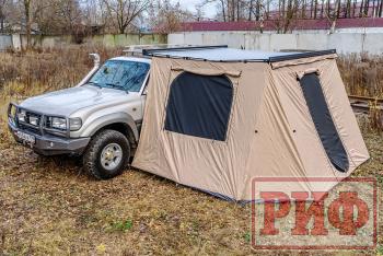 25 389 р. Стенки к автомобильной маркизе РИФ 2.0Х2.5 м Black Out РИФ rifan5306-2025c  с доставкой в г. Вологда. Увеличить фотографию 1