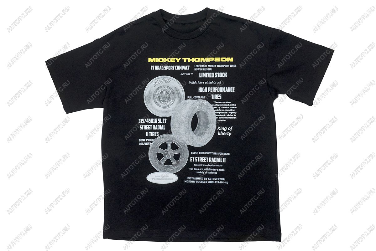 1 989 р. Футболка Mickey Thompson (размер XL)  ts-mt-xl  с доставкой в г. Вологда