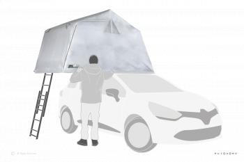 24 119 р. Тент внешний для автопалатки AUTOHOME OVERLAND SMALL  olcis-  с доставкой в г. Вологда. Увеличить фотографию 3