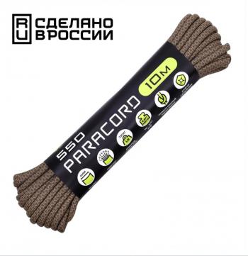 260 р. Паракорд 550 CORD nylon 10м (tactical snake coyote)  550.n10.tsc  с доставкой в г. Вологда. Увеличить фотографию 2
