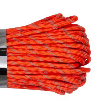 1 029 р. Паракорд 550 CORD nylon 30м световозвращающий (neon orange)  550.n30.lm.n.or  с доставкой в г. Вологда. Увеличить фотографию 3