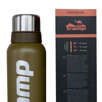 1 749 р. Термос TRAMP Expedition line 0,75 л., Оливковый  trc-031-6050  с доставкой в г. Вологда. Увеличить фотографию 6