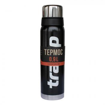 1 979 р. Термос TRAMP Expedition line 0.9 л., Черный  trc-027-9009  с доставкой в г. Вологда. Увеличить фотографию 1