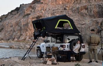 168 999 р. Палатка на крышу автомобиля Wild Land Voyager 160  201082  с доставкой в г. Вологда. Увеличить фотографию 2